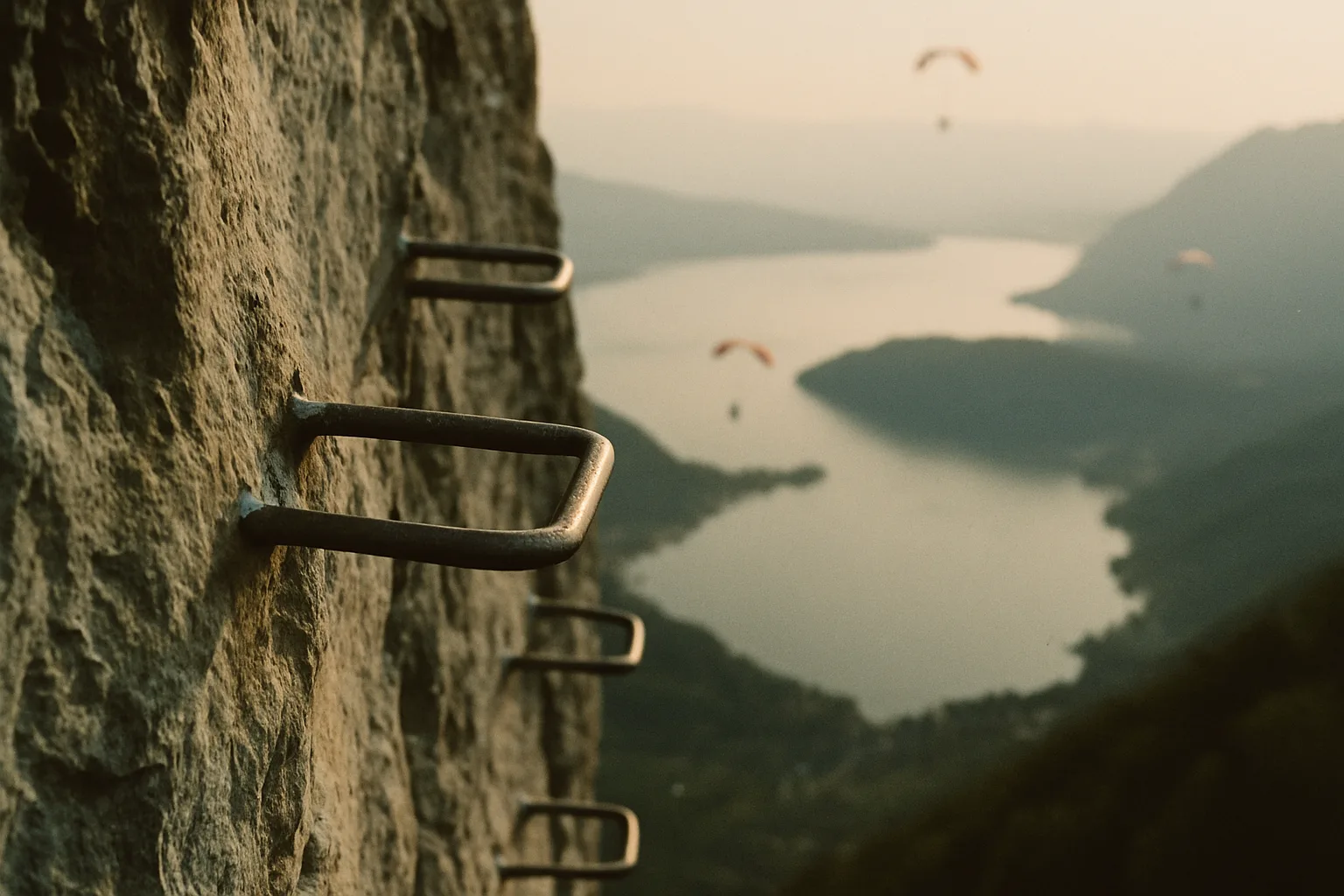 Via ferrata facile - Forclaz et Diable (Annecy)