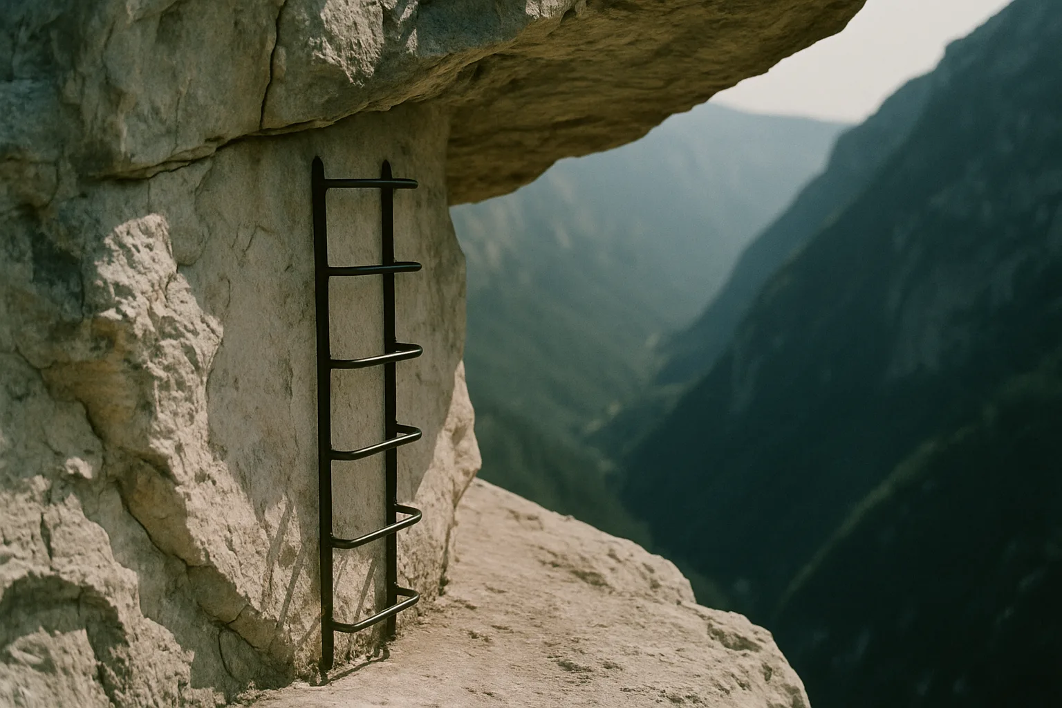 Via ferrata moyen - Sallanches et Vallée Verte